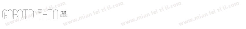 Goboid Thin字体转换